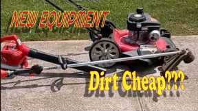 Dirt Cheap Starter Lawn Care Set Up For Beginners 💰