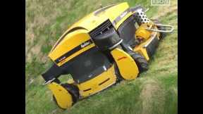 Robot lawn mower can cut grass uphill
