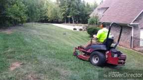 Mowing slope FAIL!