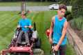 Mowing Vlog!! Cutting grass with a 3