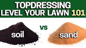 How to Topdress & Level Your Lawn Using Sand or TopSoil?  Beginners DIY Guide