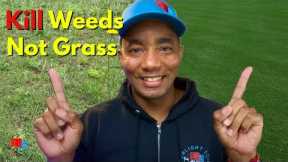 Kill Weeds and NOT Your Grass this Spring