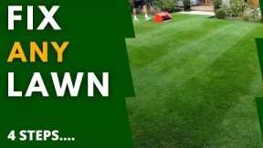 Renovate ANY Lawn this Autumn - 4 EASY Steps