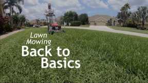 Lawn Mowing Tips | String Trim, Mow, Edge, Mow, Blow | Ho