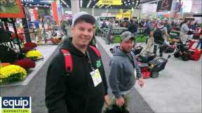 Equip Exposition GIE EXPO  Lots Of New Lawn Care Equipment Part 1