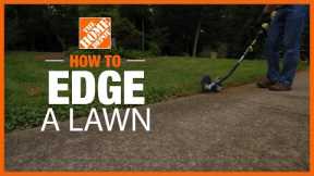 How to Edge a Lawn | The Home Depot