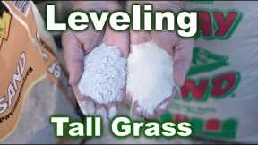 Lawn Leveling Tips for TALL Cut Lawns