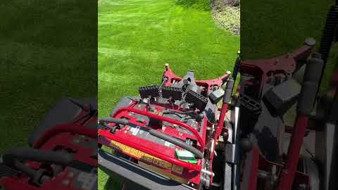 Before AND After.. Toro Bagger in full force!