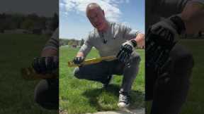 What Is He doing?! Extreme mower blade testing