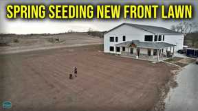 SEEDING A LAWN IN SPRING // New Front Lawn Renovation Series