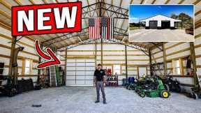 NEW SHOP BUILD! 60x60 POLE BARN ON HOMESTEAD! [MUST SEE!]