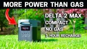 Ecoflow Delta 2 MAX BEATS Gas Honda! Clean Power Generator Anywhere