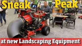 First Looks at New Landscaping and Lawn care tools and equipment 4 k video