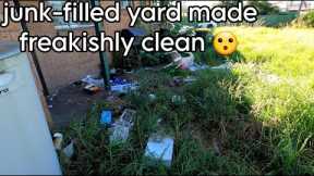 Impossible yard clean up!