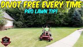 The ESSENTIAL (& Simple!) Mowing Technique We Use To NOT RUT UP A Lawn