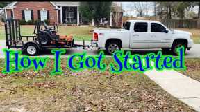 How I started my lawn care business (the easy way)