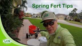 Best Spring Fertilizer for Lawns // HOW to Apply Spring Fertilizer