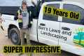 Canadian Teenager Lawncare and