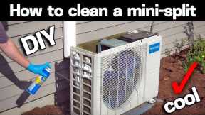 How To Clean your AC Mini Split & Coil Like a Pro - Blow COLD Air & Save money