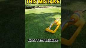 Don't make this MISTAKE #lawncare