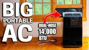 BIGGEST & Quietest Portable Air Conditioner for 2023 - 14,000 BTU Midea Duo