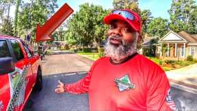 Lawn mowing customer refuses to pay with credit card or online | New lawn equipment racks