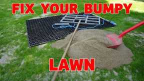 Make your lawn  LEVEL & SMOOTH with this EASY to follow guide