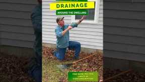 PRO TIP | Is your Drainage Preventing Water Damage? 🤔 Drains, Slope and Gutters