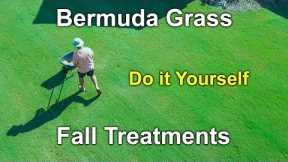 Bermuda Grass Fall Treatments and Care