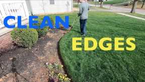 How to have CLEAN EDGES in your lawn