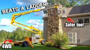 Why Most Homeowners Don't Rent Boom Lifts...but should