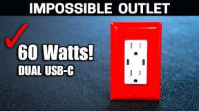 They said NO ONE could make this electric outlet safe - Leviton 60 Watt USB Tested