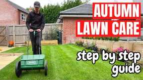 Autumn Lawn Care Guide - A Beginners Guide to the Perfect Autumn Lawn