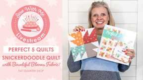 Sew With Me: How to Sew the Snickerdoodle Quilt Block from the Perfect 5 Quilt Book!