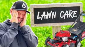 People Who do Lawn Care are STUPID