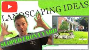 How to Landscape design FRONT YARD for beginners