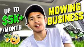 SIMPLE Lawn Care Business Blueprint! (How To Start & Grow)