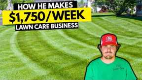 How to Start $1,750/Week Lawn Care Business