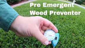 When To Apply Prodiamine Pre-Emergent Weed Preventer Herbicide + Lawn Care Tips