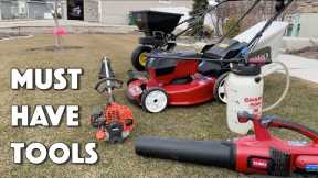 ESSENTIAL Lawn Care Tools