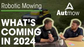 Wireless is big & vision tech is here. (ROBOTIC MOWERS IN 2024)