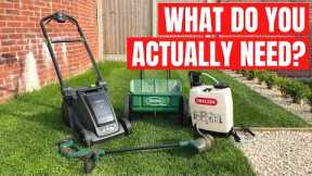 What Lawn Care EQUIPMENT do you ACTUALLY Need? Beginners Guide to a Great Lawn