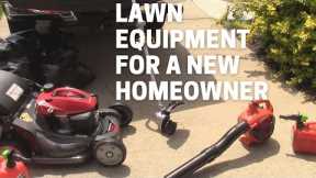 Lawn Equipment For A New Homeowner