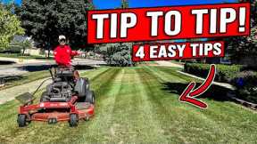 How To Get Perfect Lawn Stripes GUARANTEED! [How To Tutorial]