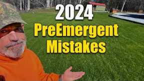 Lawn Preemergent Tips and Mistakes