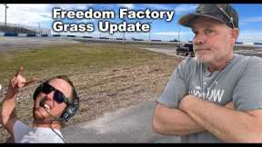 The Freedom Factory Grass Is In Bad Shape