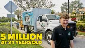 21 Year Old Running A 5 Million Dollar Lawn Care Company! (Shop Tour and Maintenance Division)