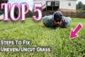 5 Steps to Fix Mowers Uneven Cut |