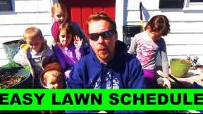 2017 EASY Lawn Care Schedule