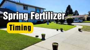 When To Fertilize A Spring Lawn ~ Best Time To Apply